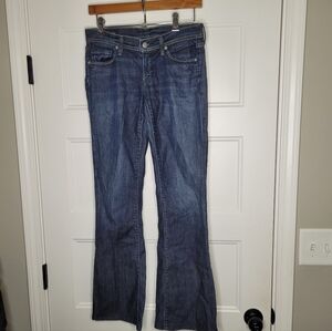 Citizens Of Humanity Blue Boot Cut Jeans